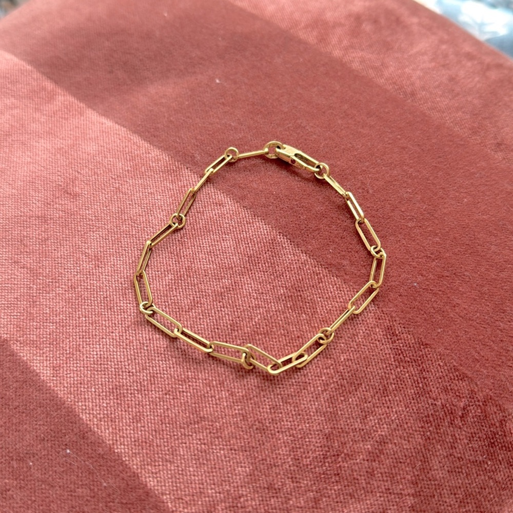 Roberto Coin 18k Gold Paperclip Bracelet